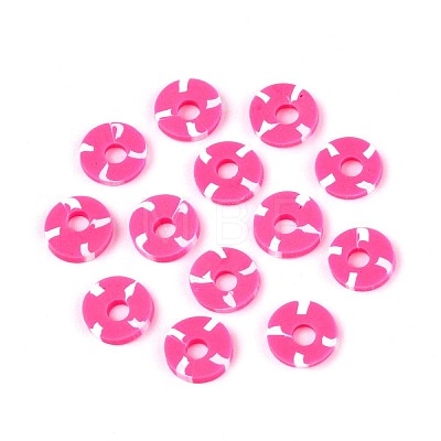 Handmade Polymer Clay Beads CLAY-N012-01L-1