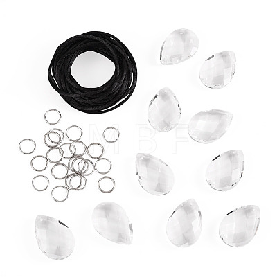 DIY Necklace Makings Kits GLAA-TA0004-39C-1