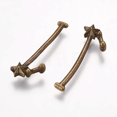 Alloy Cabochons PALLOY-L204-04AB-1