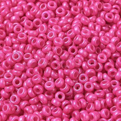 Baking Paint Glass Seed Beads SEED-P006-03A-32-1