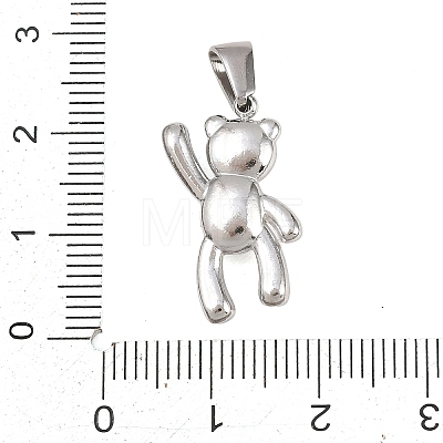 303 Stainless Steel Pendants STAS-K325-24B-P-1