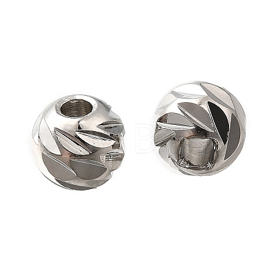 Brass Beads KK-B147-02E-P-1