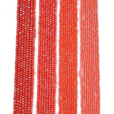 Electroplate Glass Beads Strands LS-EGLA-A044-P2mm-A21-1