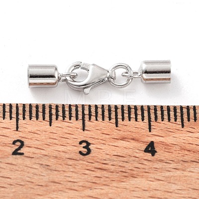 Anti-Tarnish 925 Sterling Silver Lobster Claw Clasps STER-P055-03E-P-1