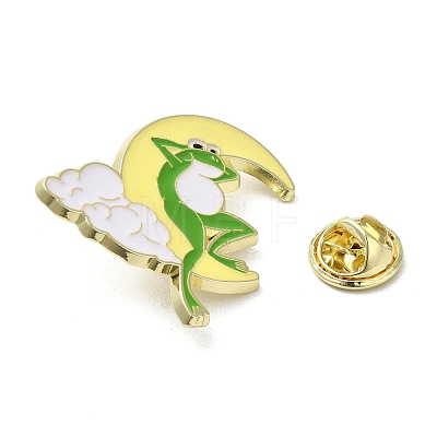 Frog Enamel Pins JEWB-D023-02D-G-1