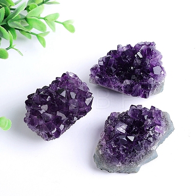 Natural Drusy Amethyst Display Decorations PW-WG60465-01-1