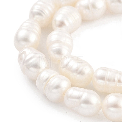 Natural Cultured Freshwater Pearl Beads Strands PEAR-P062-08B-1