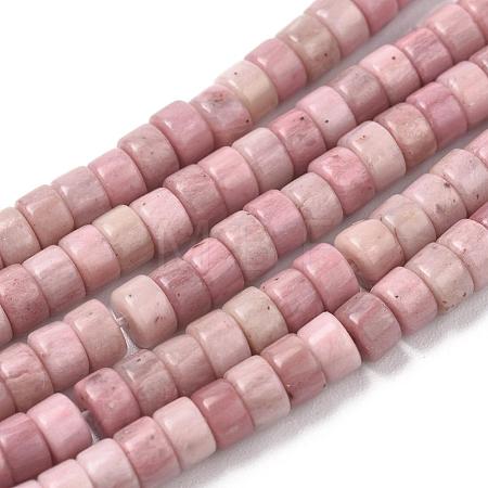 Natural Rhodonite Beads Strands G-F631-A26-1