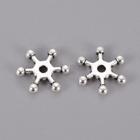 Tibetan Style Alloy Spacer Beads X-LFH20044Y-1