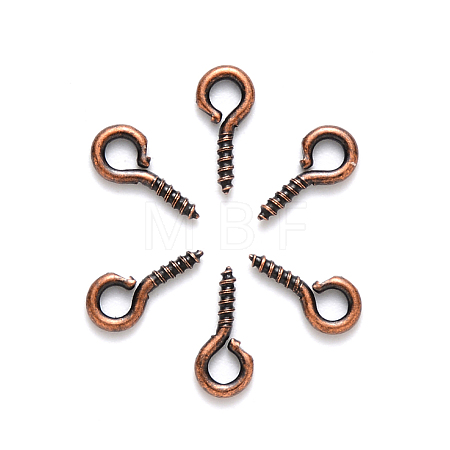 Iron Screw Eye Pin Peg Bails X-IFIN-E561Y-R-1
