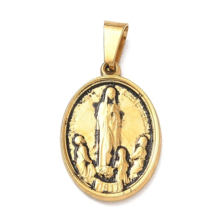 Religion 304 Stainless Steel Pendants STAS-H264-13A-AG-1