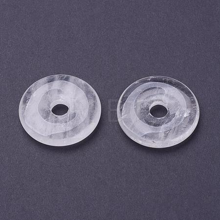 Natural Quartz Crystal Pendants G-F524-G02-1