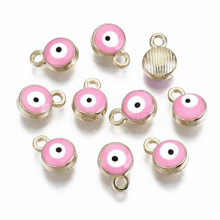 Light Gold Plated Alloy Charms ENAM-S117-27D-1