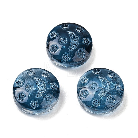 Transparent Glass Beads DGLA-E004-09H-1