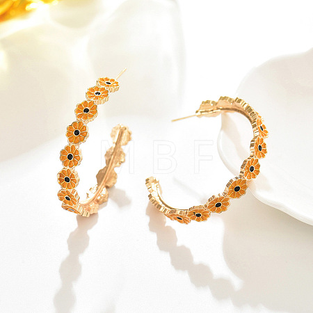 201 Stainless Steel Stud Earrings WG9E0EA-01-1