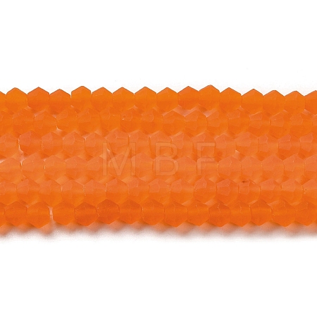 Imitate Austrian Crystal Frosted Glass Beads Strands LS-EGLA-A039-T2mm-MD11-1