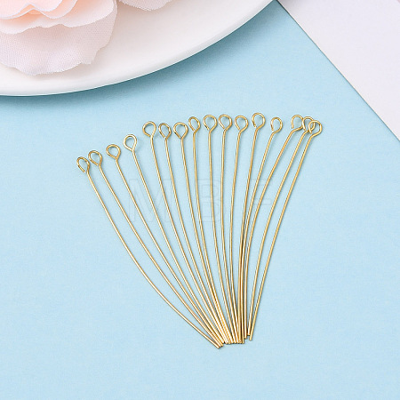 Brass Eye Pins KK-YW0004-04E-G-1