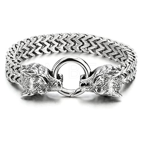 Mesh Chain Bracelet for Men WG50399-01-1