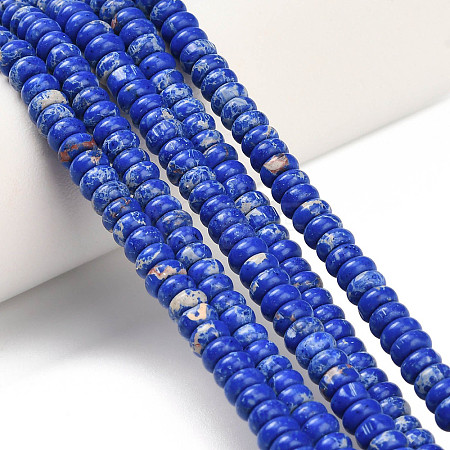 Synthetic Imperial Jasper Beads Strands G-Z110-B04-2x4mm-01-1