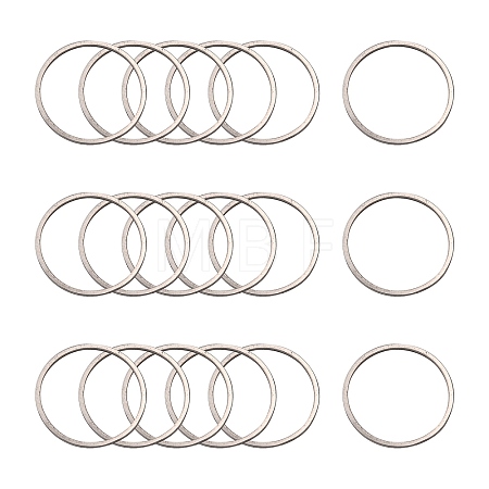 Non-Tarnish 304 Stainless Steel Linking Ring STAS-S079-12C-A-1