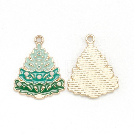 Alloy Enamel Pendants ENAM-E569-08-1