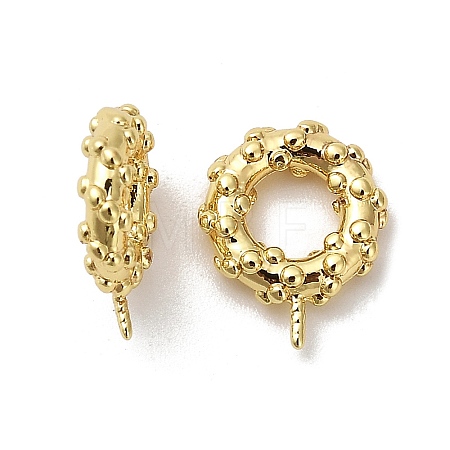 Rack Plating Brass Pendant Bails KK-S397-17B-G-1