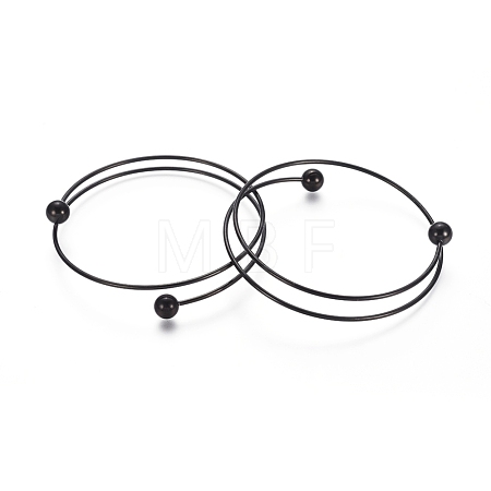 Ion Plating(IP) 304 Stainless Steel Bangles Making MAK-K019-01B-1