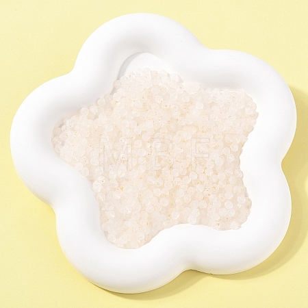 50G Frosted Glass Beads FGLA-YW0001-03A-1