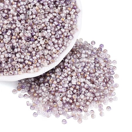 Picasso Glass Seed Beads SEED-Q041-02I-1