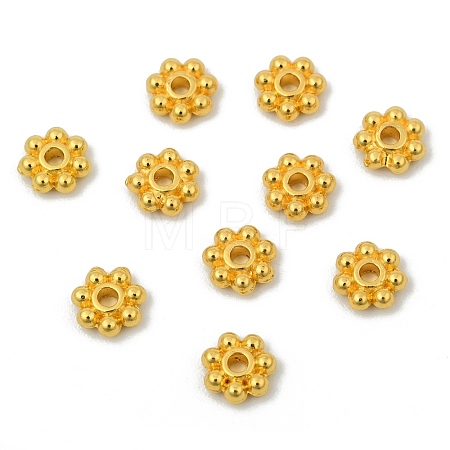 Alloy Beads Daisy Spacer Beads LF1249Y-01G-RS-1