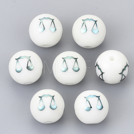 Electroplate Glass Beads EGLA-S178-11I-05-1
