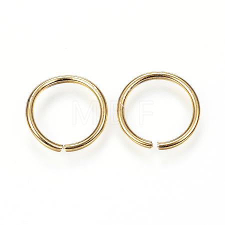304 Stainless Steel Open Jump Rings X-STAS-G098-02G-1