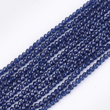 Synthetic Quartz Crystal Beads Strands G-T119-05A-1