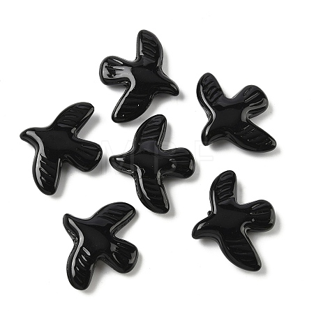 Baking Paint Glass Beads LAMP-C019-01F-1