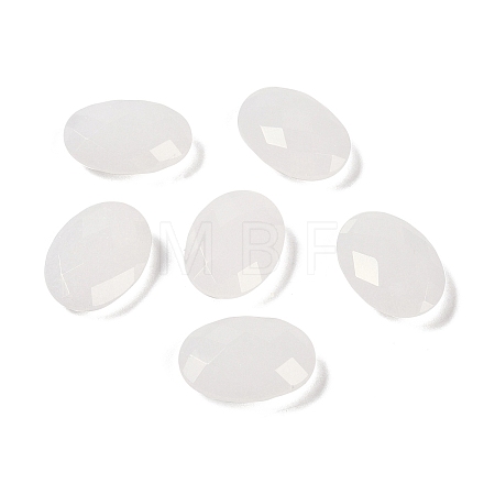 Natural White Jade Cabochons G-O175-15P-01-1