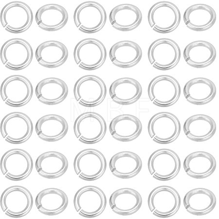 50Pcs 925 Sterling Silver Open Jump Rings STER-BBC0006-18A-1