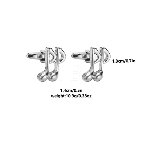 Alloy Cufflinks PW-WG58736-03-1