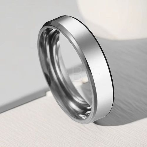 Titanium Steel Finger Rings for Unisex WG3BF6E-04-1