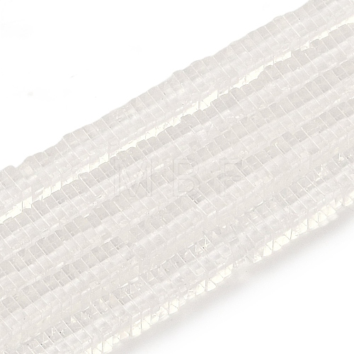 Electroplate Glass Beads Strands GLAA-B023-01A-16-1