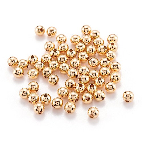 Brass Beads X-KK-F824-101E-G-1