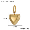 304 Stainless Steel Pendants STAS-OY012-90G-2