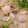  Jewelry 9Pcs 9 Styles Natural Gemstone Pendants G-PJ0001-02-18