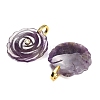 Natural Amethyst Pendants GG-CBA4625-05G-02-2