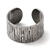 Non-Tarnish 304 Stainless Steel Open Cuff Ring Components LS-STAS-C079-03P-2