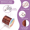 Round Copper Beading Wire for Jewelry Making YS-TAC0004-0.5mm-05-3