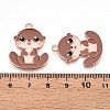 Alloy Enamel Pendants ENAM-T022-02D-02-3