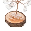 Natural & Synthetic Gemstone Chips Tree of Life Decorations GG-CBAEDF6-01-4