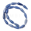 Natural Blue Aventurine(Dyed & Heated) Beads Strands G-H064-D04-01-3
