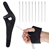 2Pcs 2 Styles Cowhide Adjustable Sewing Palm Rest DIY-NB0016-52-1