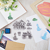 Clear Silicone Stamps DIY-WH0504-60B-4